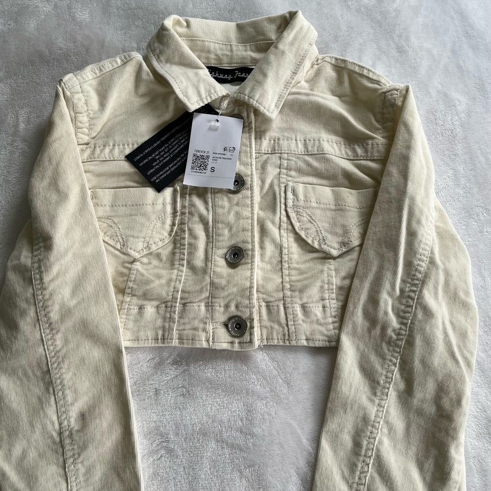Highway Jeans Cropped Denim Jacket